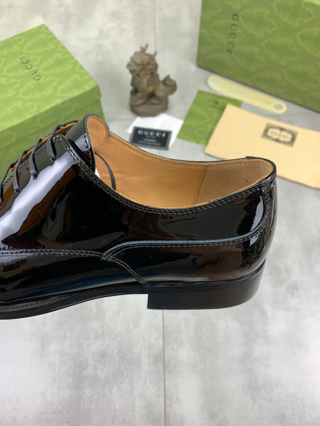 Men's men's shoes 💰P640 [New style] Water dyed cowhide 💰💎💎💎 [Gucci] GUCCI high-end men's formal business leather shoes, original order 1:1! Original imported high-end open-edge beaded calfskin, original metal buckle, imported first-layer cowhide lining for feet. Original high-end outsole, men's shoe size: 39-44 (45 customized) 2️⃣ colors available